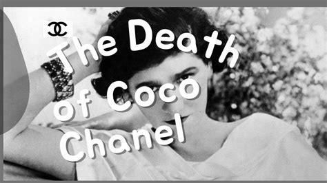 chanel cooco|Coco Chanel cause of death.